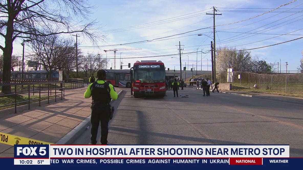 2 people hospitalized after officer-involved shooting near Anacostia Metro station